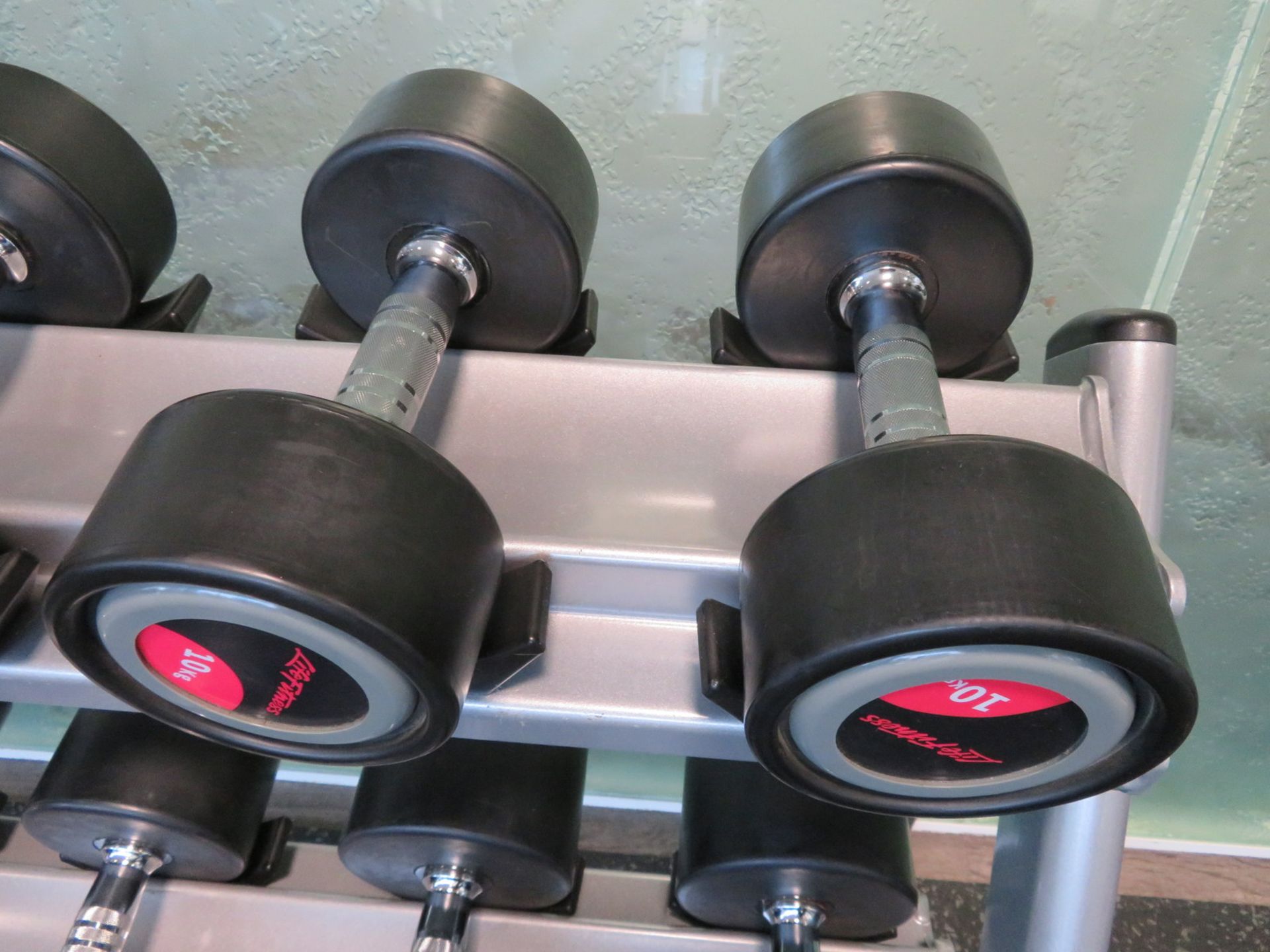 Life Fitness 2kg-20kg 10 Pair Dumbbell Set With Cybex Rack. - Image 9 of 15