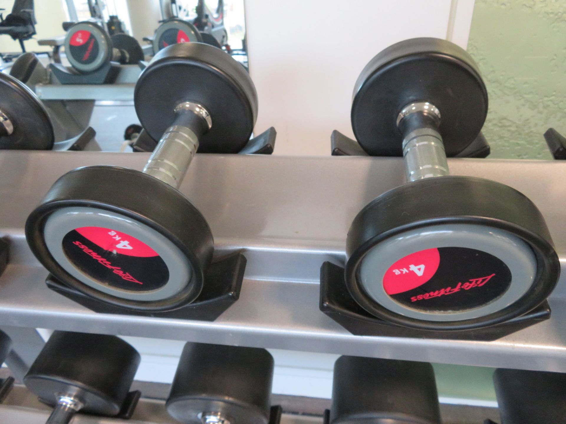 Life Fitness 2kg-20kg 10 Pair Dumbbell Set With Cybex Rack. - Image 6 of 15