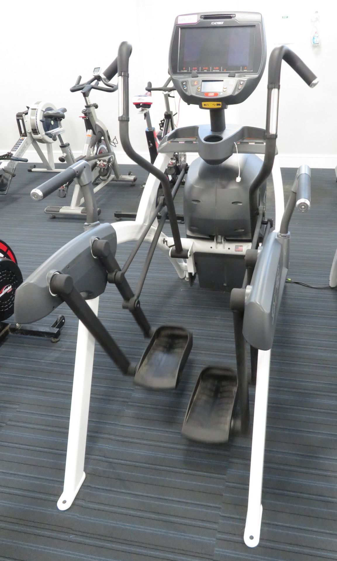 Cybex Arc Trainer Model: 772AT. Working Condition With TV Display Monitor. Dimensions: 190