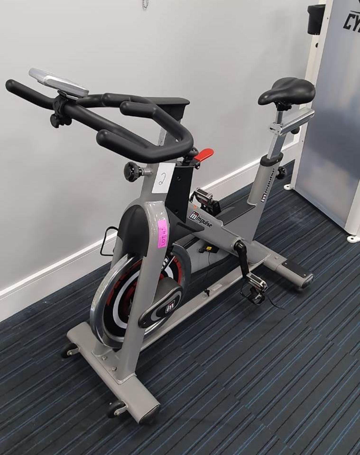 Impulse Model: PS300D Spin Bike With Digital Console. Adjustable Seat & Handle Bars. - Image 2 of 6