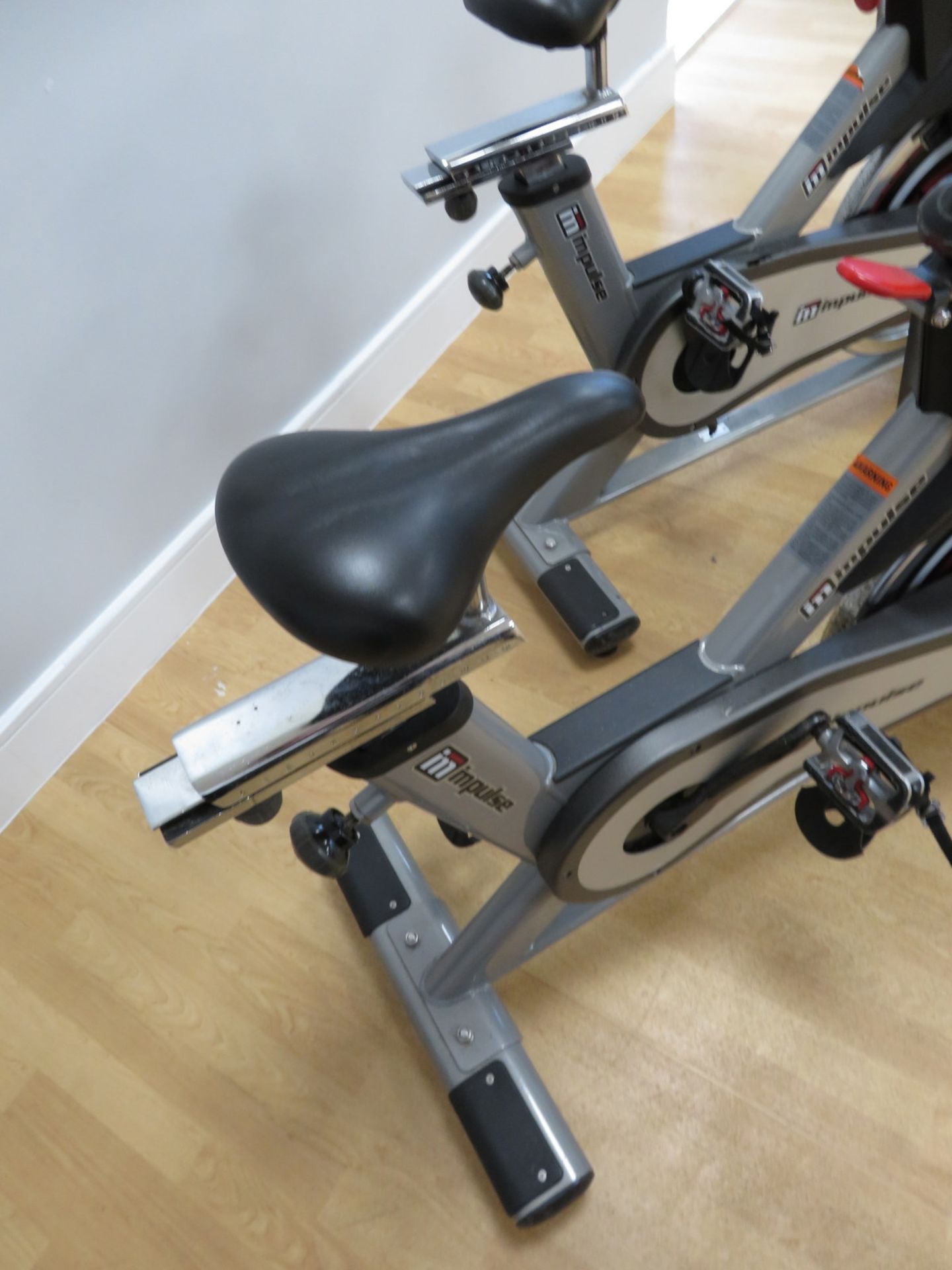 2x Impulse Model: PS300D Spin Bike With Digital Console. Adjustable Seat & Handle Bars. Di - Image 6 of 14