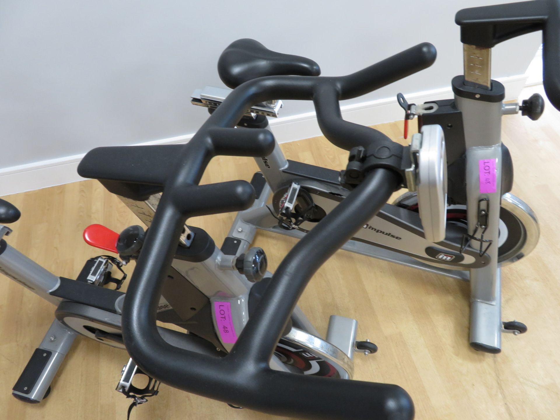 2x Impulse Model: PS300D Spin Bike With Digital Console. Adjustable Seat & Handle Bars. Di - Image 3 of 14