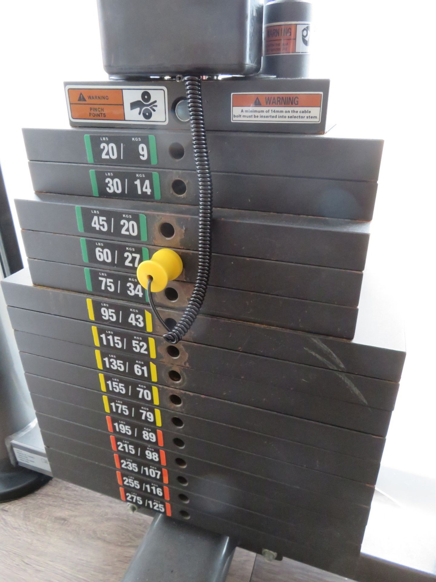 Gymgear Elite Series Latt Pulldown/Vertical Row Complete With Attachments. 125kg Weight St - Image 5 of 9