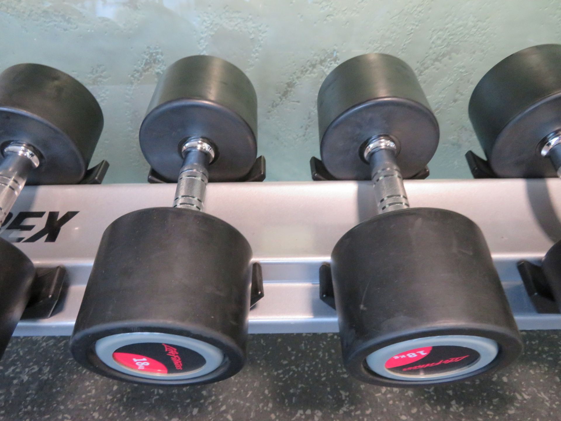 Life Fitness 2kg-20kg 10 Pair Dumbbell Set With Cybex Rack. - Image 13 of 15