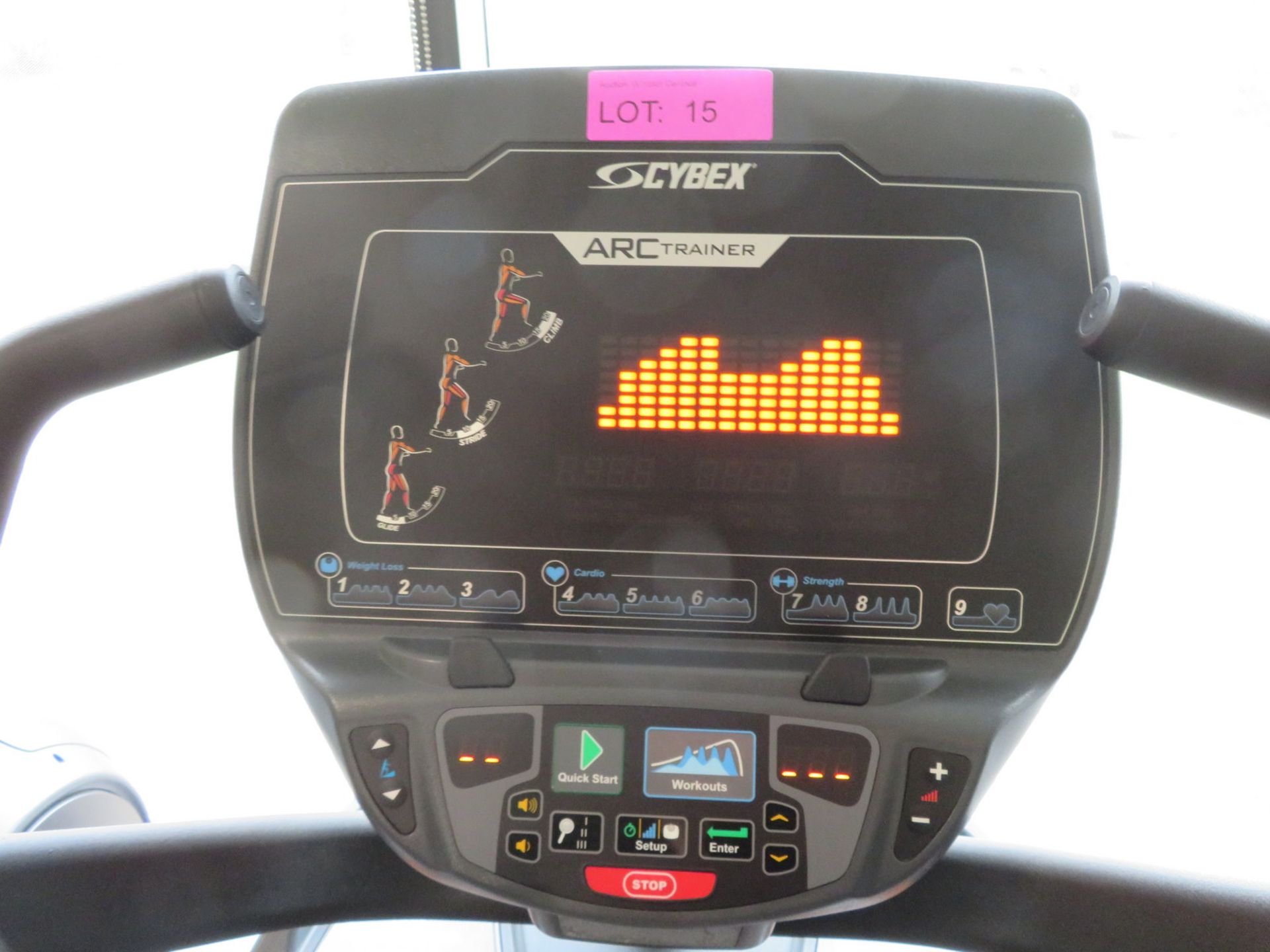 Cybex ARC Trainer High Intensity Trainer. LED Display. Good Working Condition. - Image 7 of 10