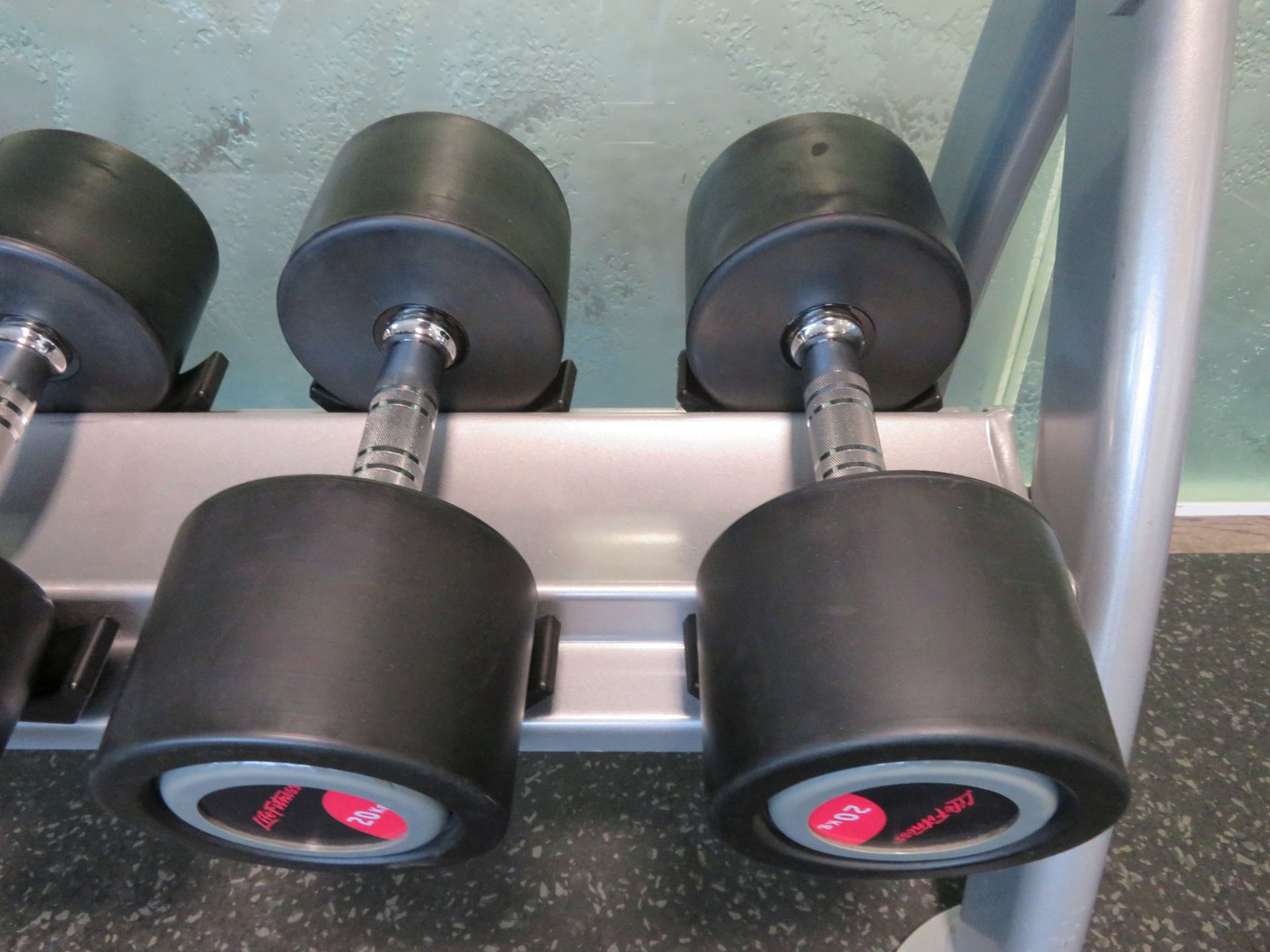 Life Fitness 2kg-20kg 10 Pair Dumbbell Set With Cybex Rack. - Image 14 of 15