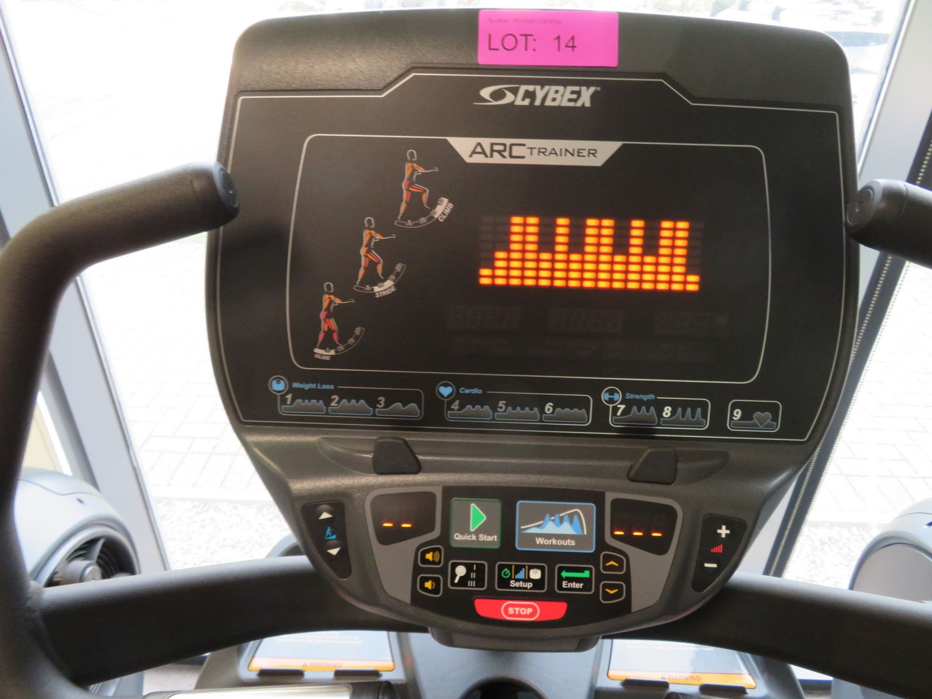 Cybex ARC Trainer High Intensity Trainer. LED Display. Good Working Condition. - Image 6 of 10