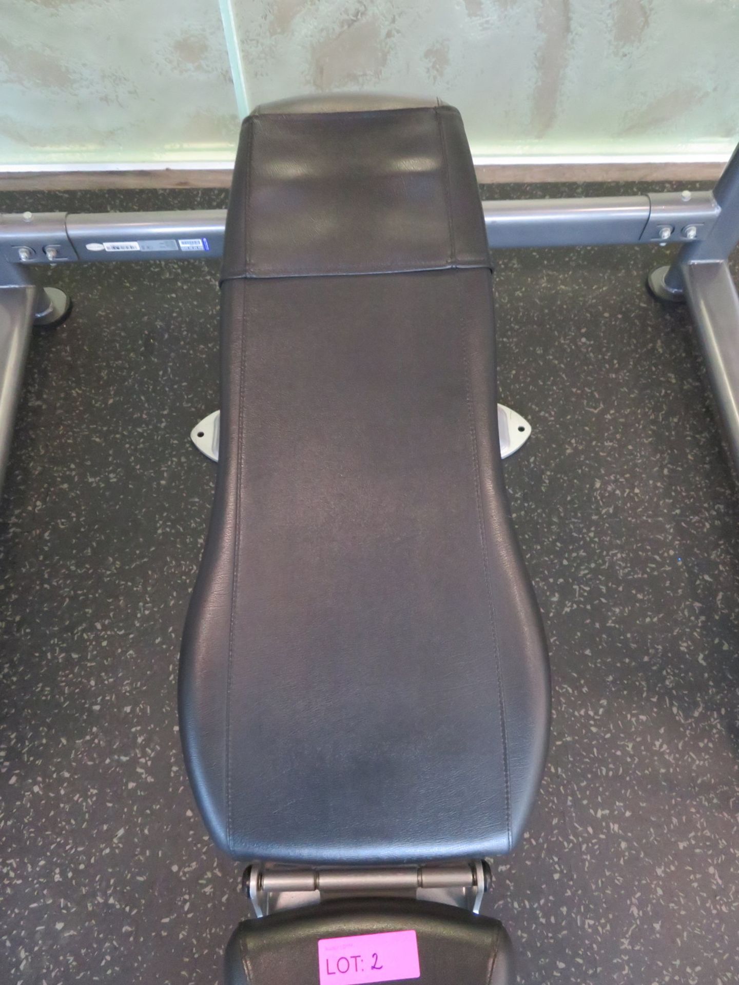 Gymgear Elite Series Smith Machine Complete With Cybex Bench & Weight Plates. - Image 8 of 12