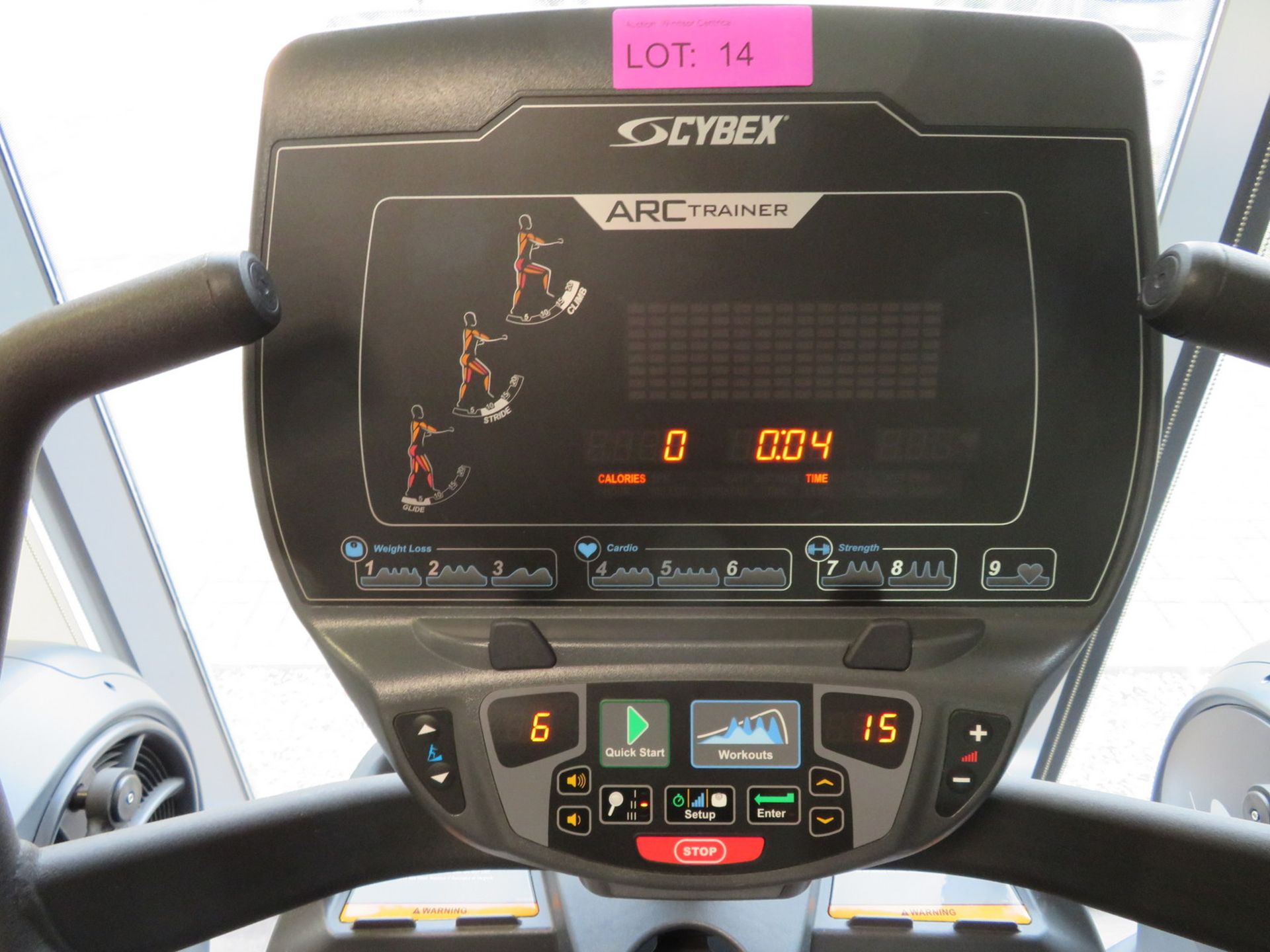 Cybex ARC Trainer High Intensity Trainer. LED Display. Good Working Condition. - Image 7 of 10