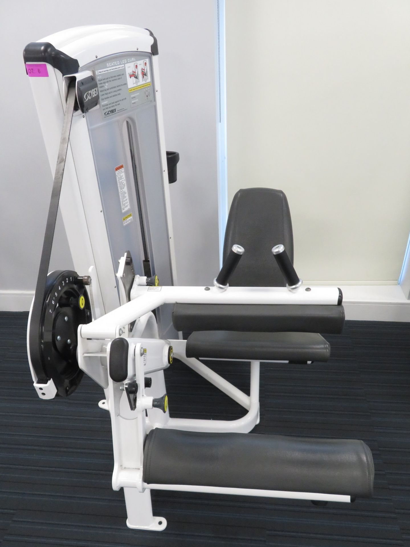 Cybex Seated Leg Curl Model: 12061. 67.5kg Weight Stack. Dimensions: 110x155x160cm (LxDxH - Image 2 of 12