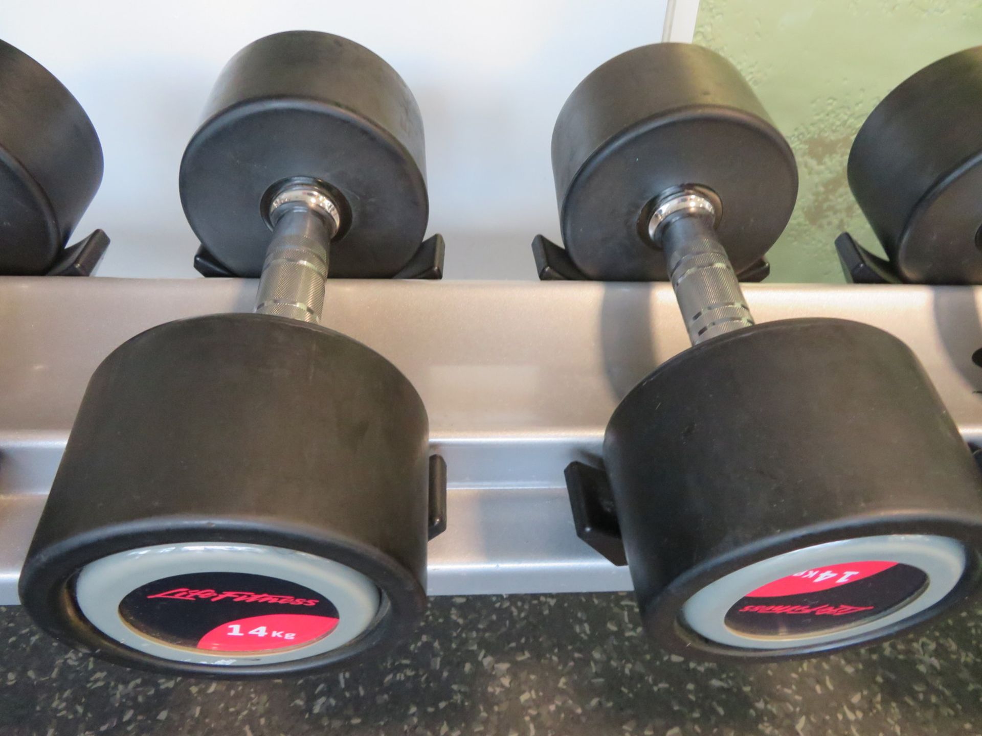 Life Fitness 2kg-20kg 10 Pair Dumbbell Set With Cybex Rack. - Image 11 of 15