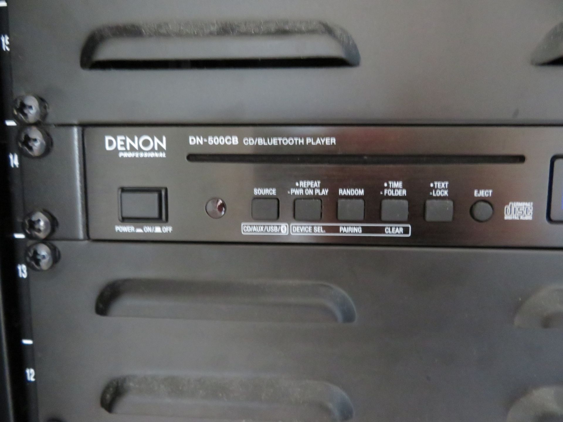 Denon CD/ Bluetooth Player & 6 Channel Mixer With Amplifier. - Image 5 of 9