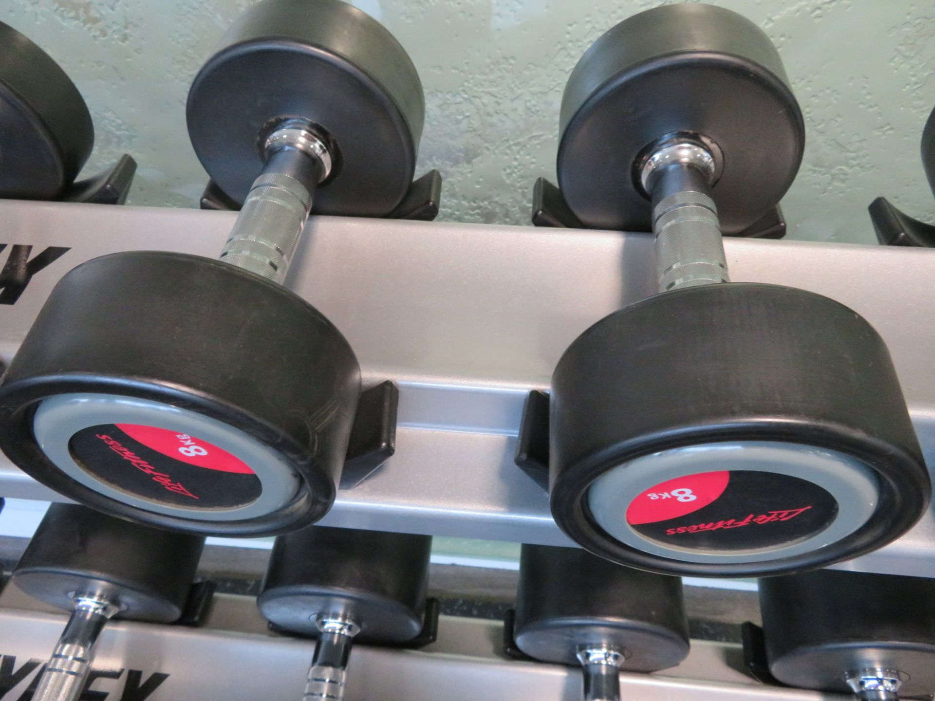 Life Fitness 2kg-20kg 10 Pair Dumbbell Set With Cybex Rack. - Image 8 of 15