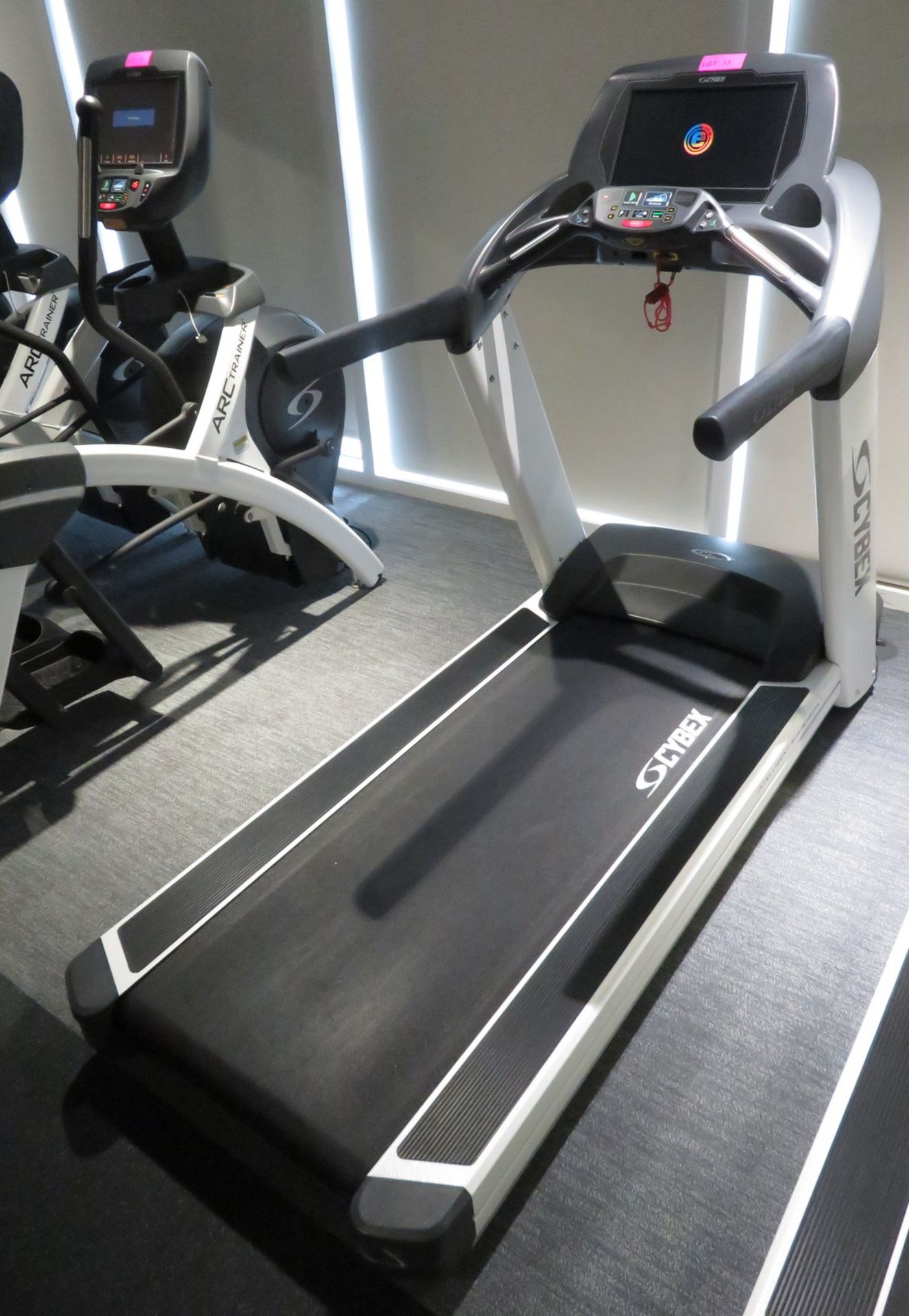 Cybex Treadmill Model: 625T, Working Condition With TV Display Monitor.