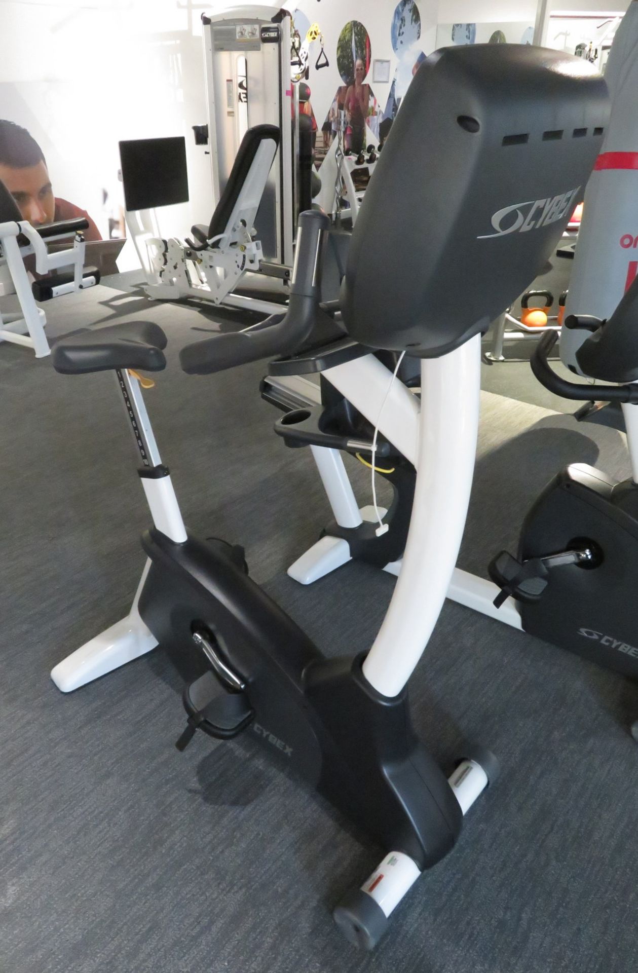 Cybex Upright Bike Model:770C, Working Condition With TV Display Monitor.