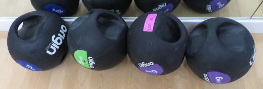 4x Origin Kettle Balls 2x 6kg, 1x 8kg & 1x 10kg.
