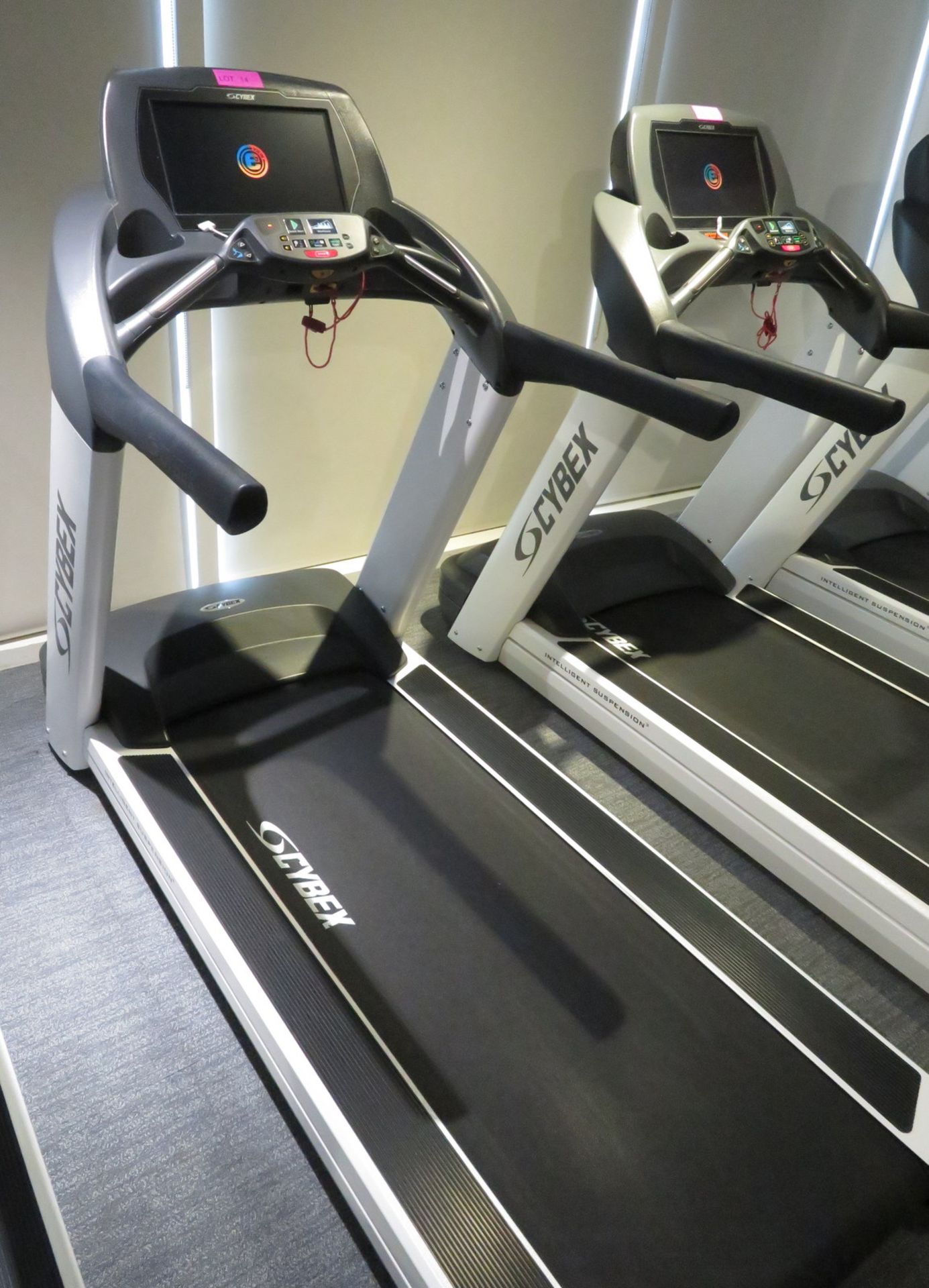 Cybex Treadmill Model: 625T, Working Condition With TV Display Monitor. - Image 3 of 9