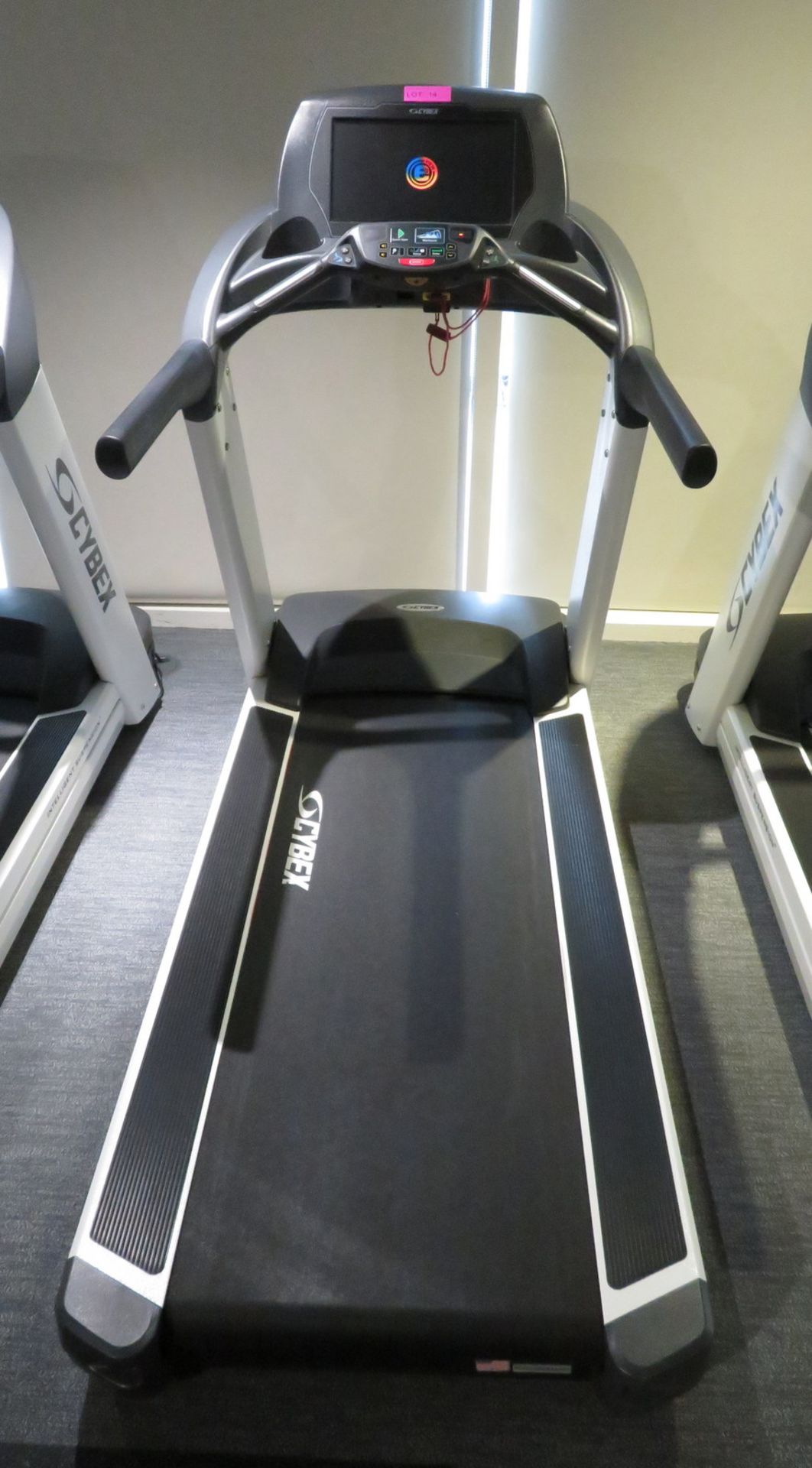 Cybex Treadmill Model: 625T, Working Condition With TV Display Monitor. - Image 2 of 9