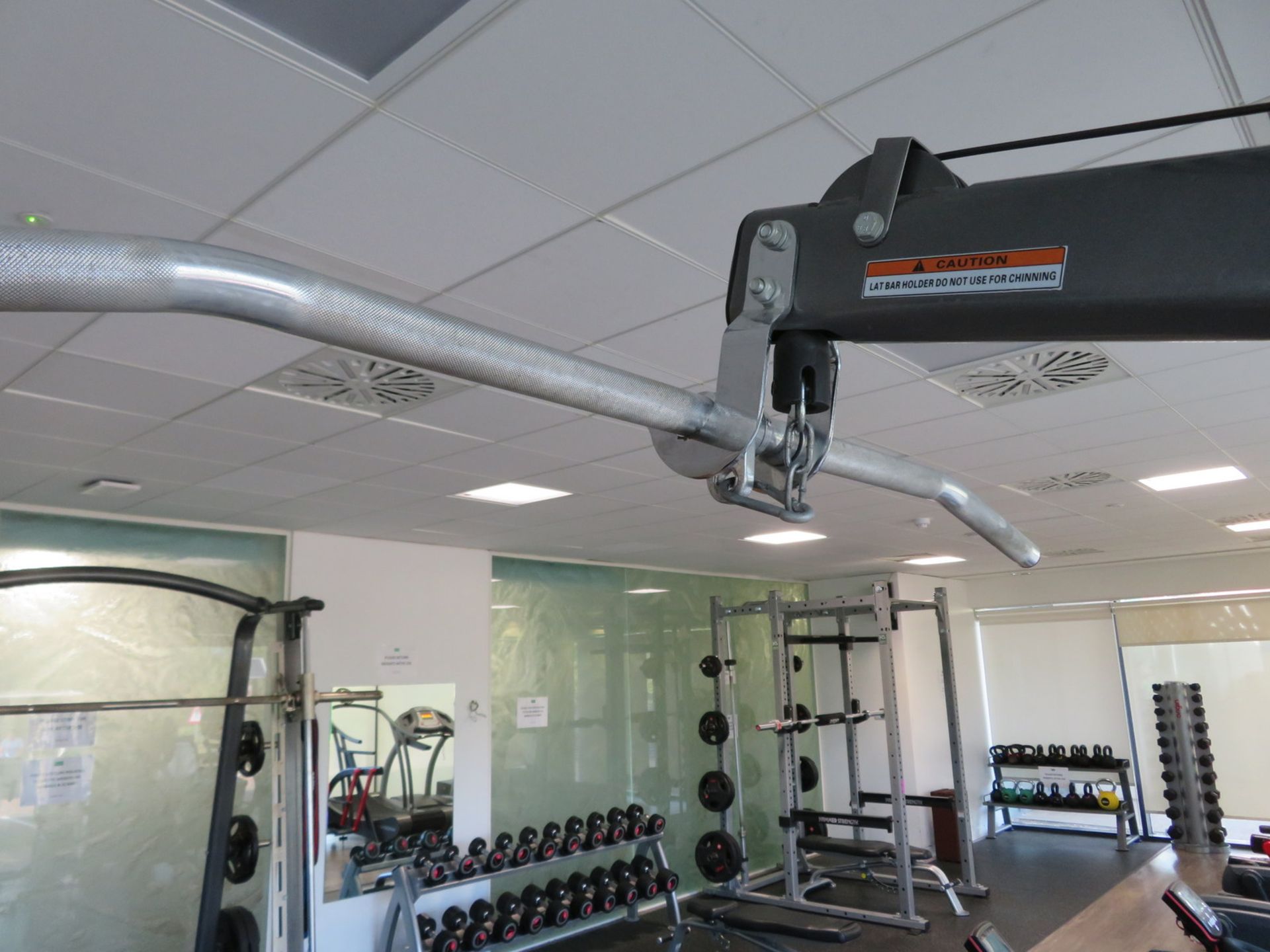 GymGear Elite Series Latt Pulldown/Vertical Row complete with attachments. 125kg weight stacks. - Image 7 of 7