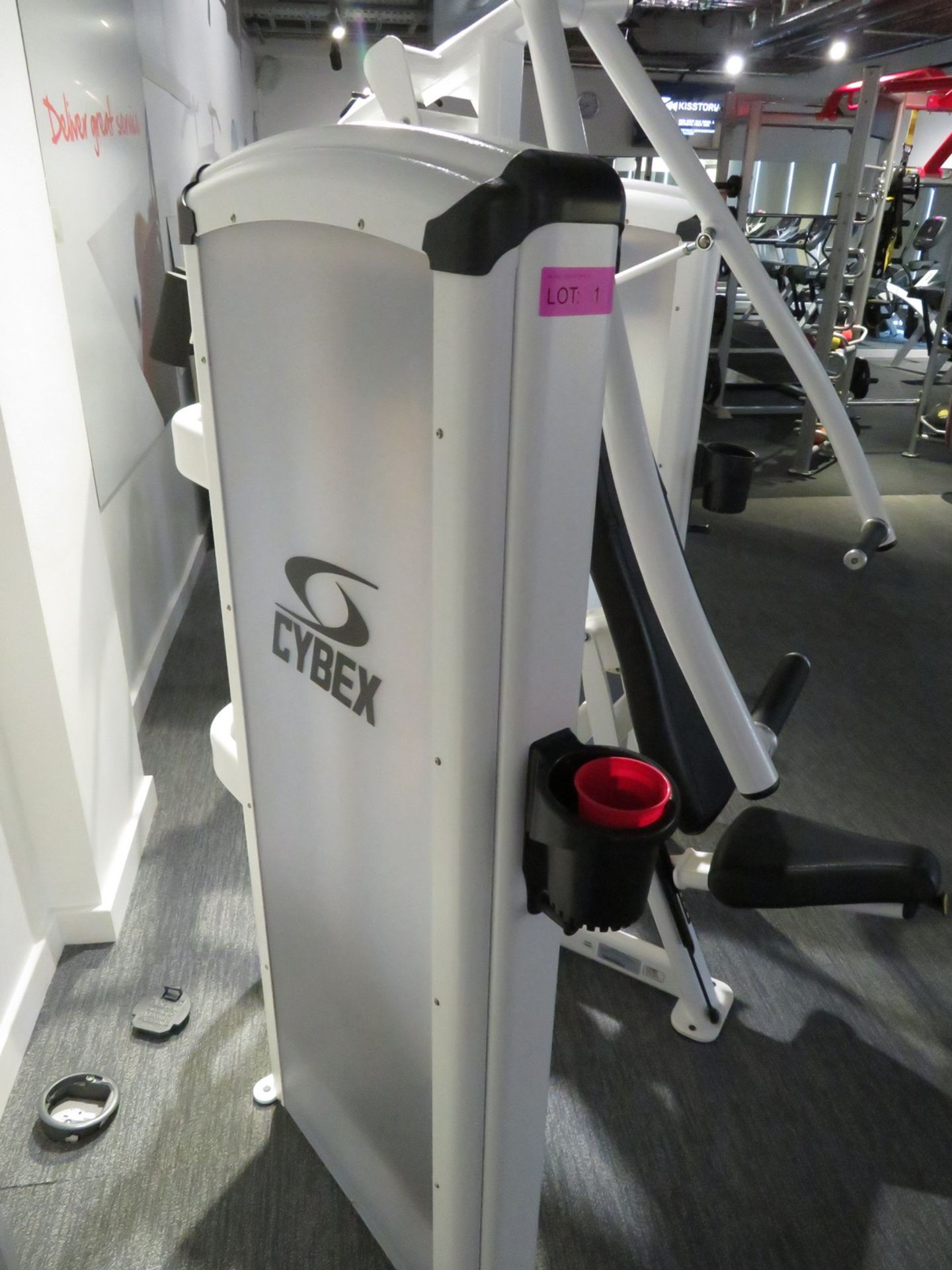 Cybex Chest Press Model: 12001. 103.5kg Weight Stack. Dimensions: 140x135x195cm (LxDxH) - Image 7 of 8