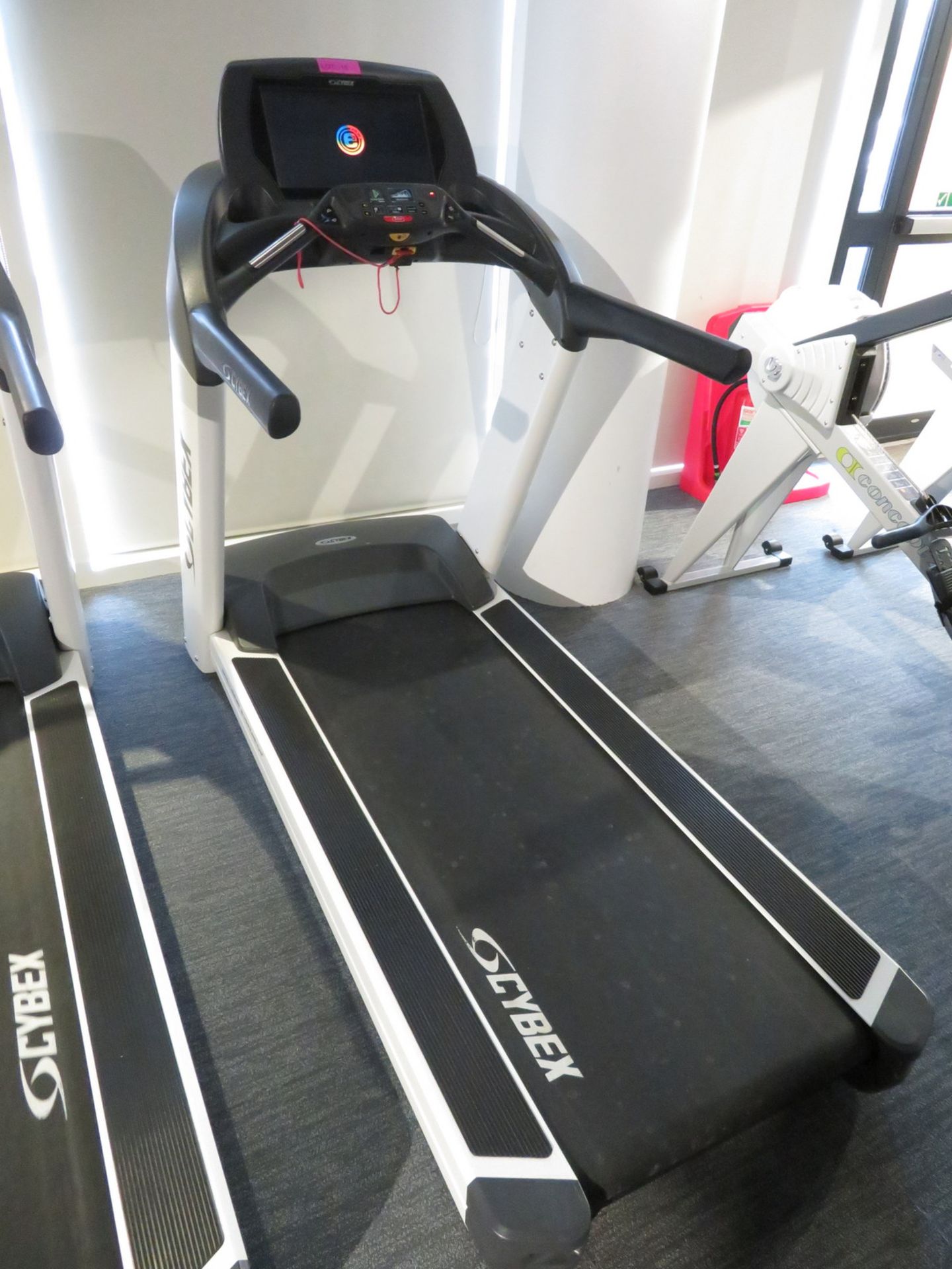 Cybex Treadmill Model: 625T, Working Condition With TV Display Monitor. - Image 3 of 9