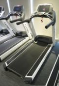 Cybex Treadmill Model: 625T, Working Condition With TV Display Monitor.