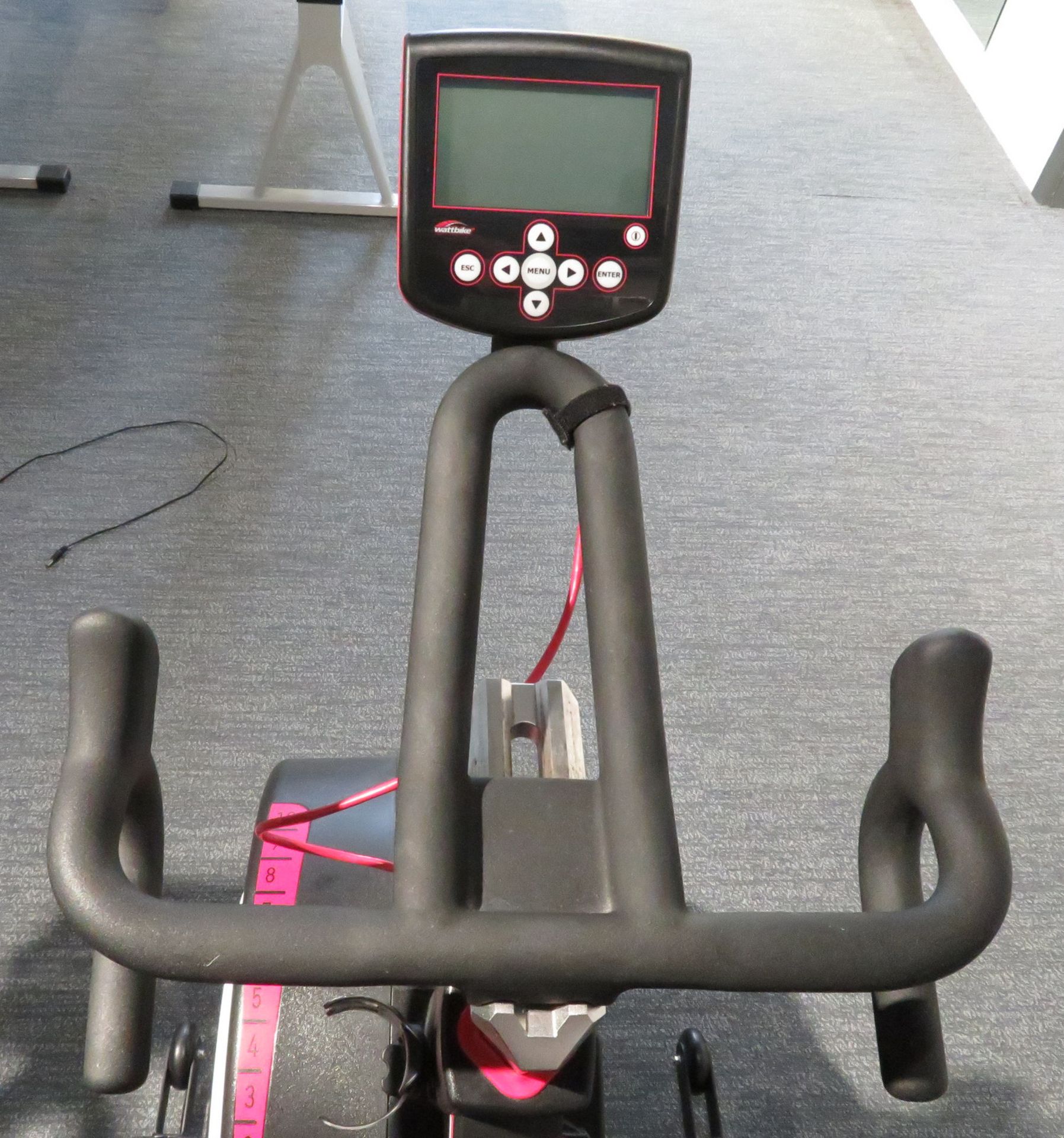 Watt Bike Trainer Exercise Bike Complete With Model B Digital Display Console. - Image 8 of 10