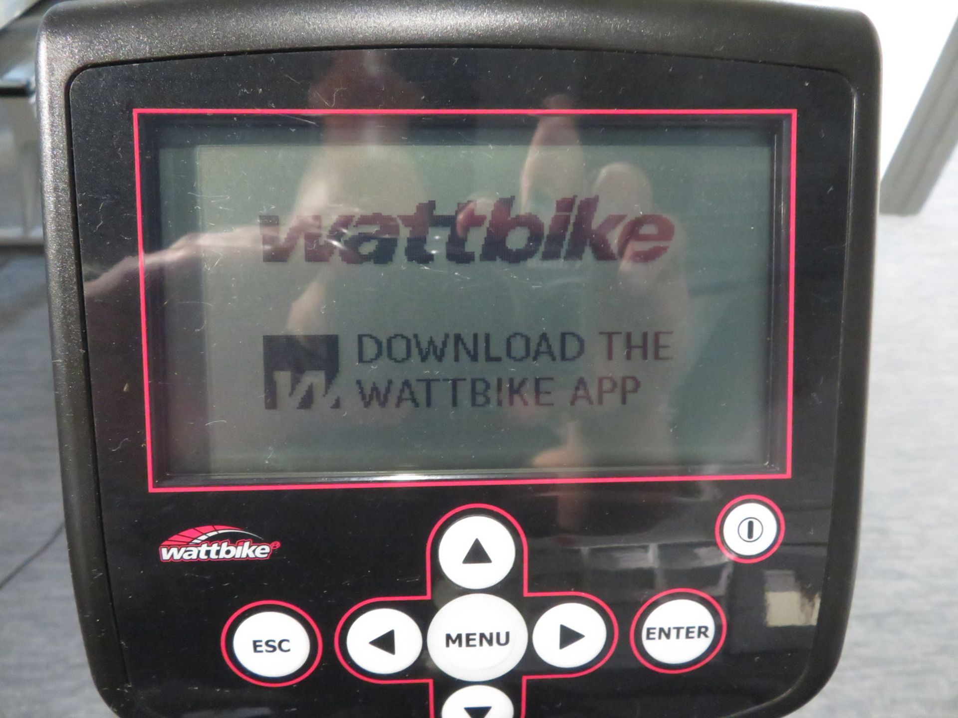 Watt Bike Trainer Exercise Bike Complete With Model B Digital Display Console. - Image 9 of 10