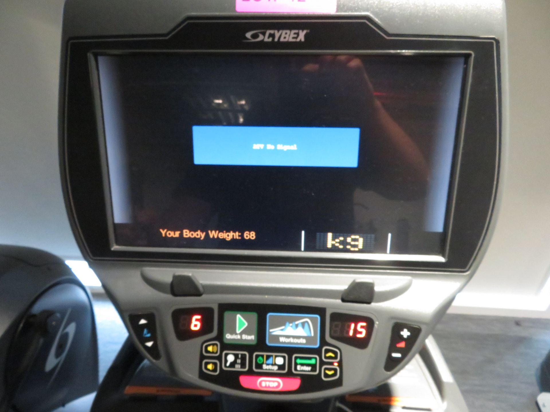 Cybex Arc Trainer Model: 627AT. Working Condition With TV Display Monitor. - Image 6 of 10