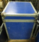 Blue Flight Case L530xW570XH690mm.