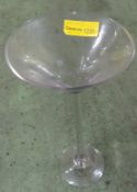 4x Large Martini Glass H600xW280xW150mm Deep Bowl.