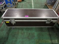 Large Brown Flight Case on Wheels L1530xW470xH520mm.