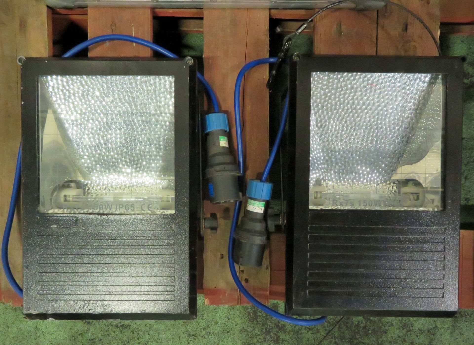 150w HMI Lights in Flight case x4 Case dimensions L500xH430xW370mm. - Image 2 of 4