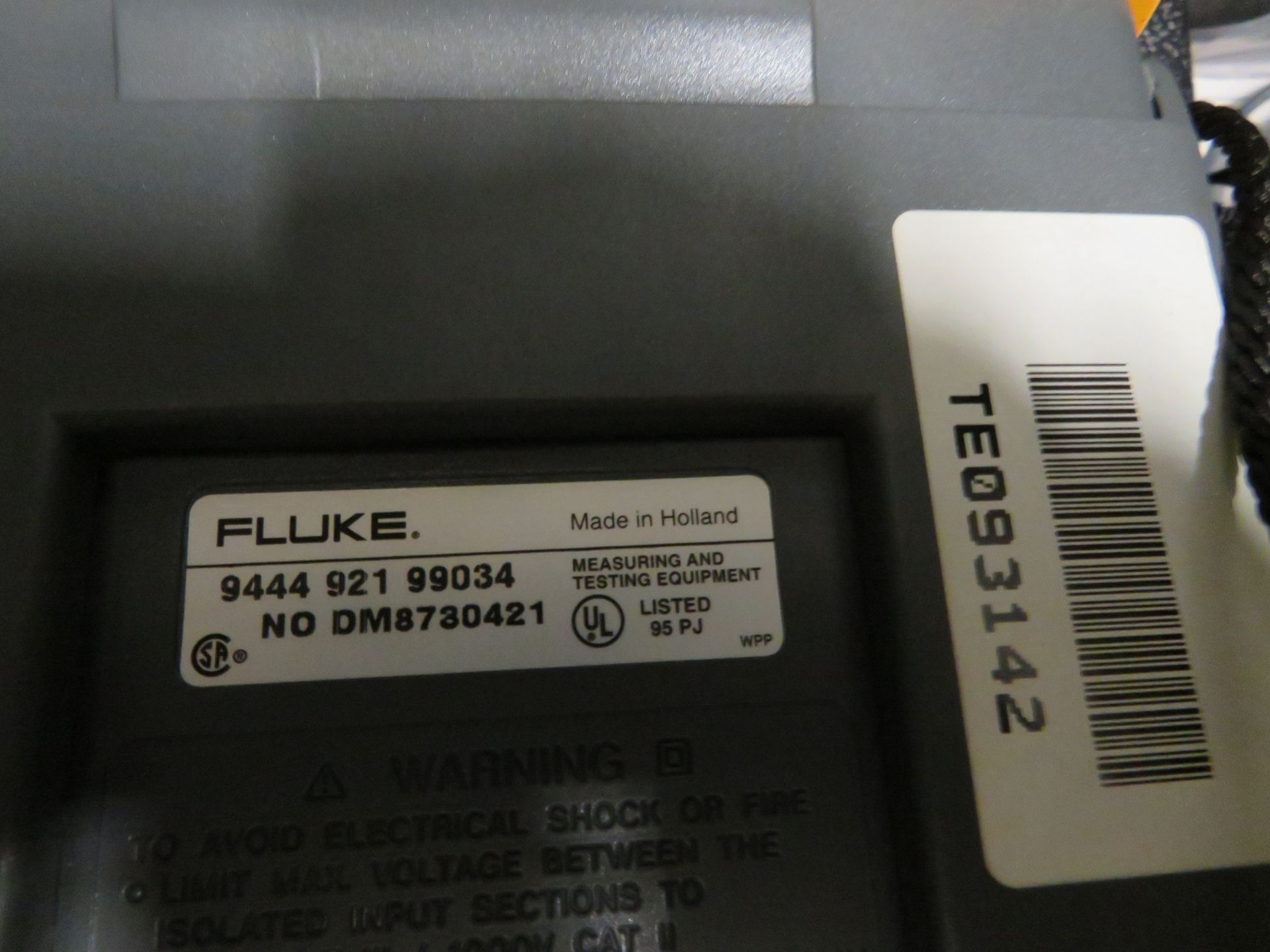 Fluke Scopemeter 199C Color 200MHz - 2.5GS/s - Image 3 of 4
