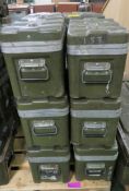 12x Tool Boxes Portable Empty L460 x W280 x H340mm