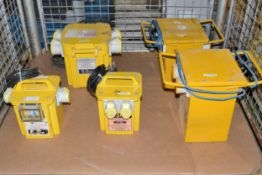 5x Heavy Duty 110v Transformer Units