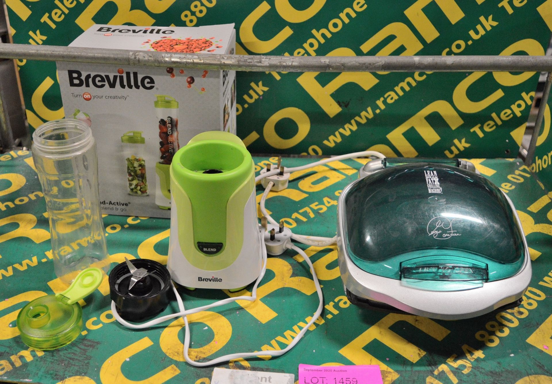 Breville smoothie maker, George Foreman grill