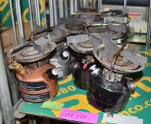 10x Coleman Duel Fuel Stove - used