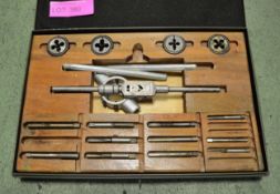 BSW Tap + Die Threading Set Boxed