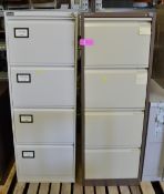 Filing Cabinet 4 Drawer L 470 x W 620 x H 1320mm