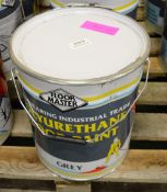 Floor master hard wearing polyurethane floor paint grey - 20 ltr