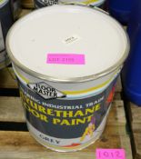 Floor master hard wearing polyurethane floor paint grey - 20 ltr