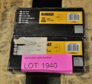 Dewalt 18GA braids - 5000 per box - 2 boxes