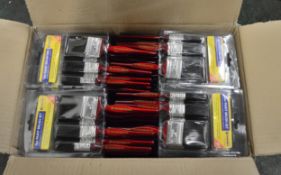 Marksman 5 peice paint brush set - 48 units
