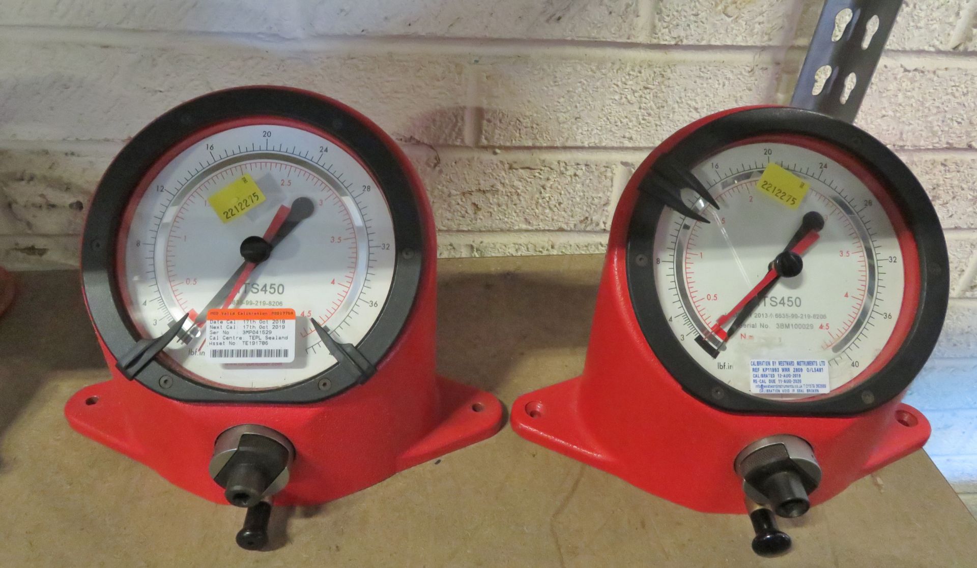 2x Torque Leader MTS450 Torque Wrench Testers