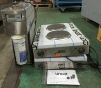 2x Lincat 2 hob units LBR2-UEA 240V