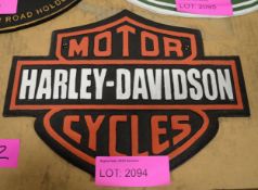 Harley Davidson cast sign