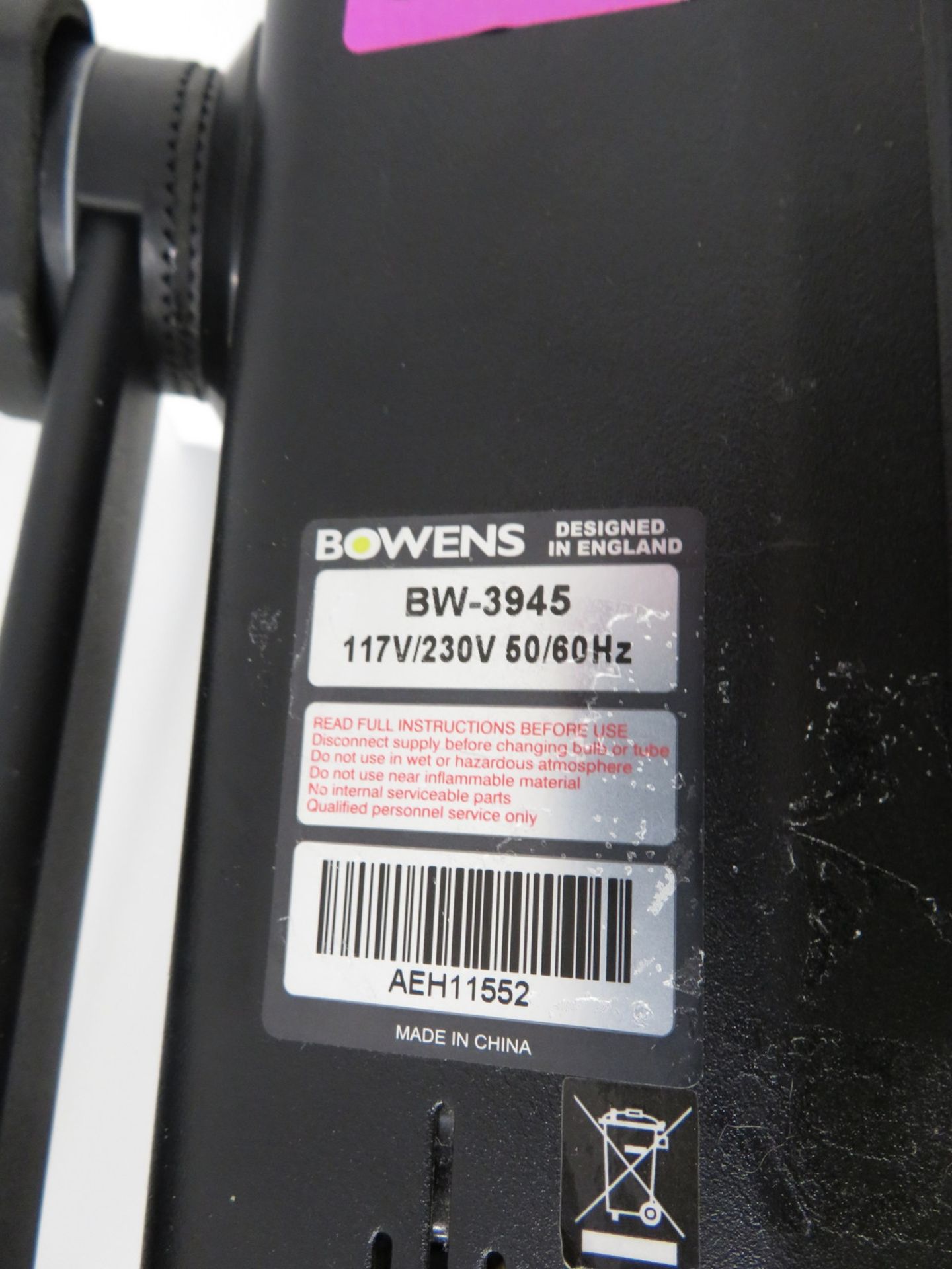 Bowens Gemini GM1000PRO studio light with cables - Image 6 of 7
