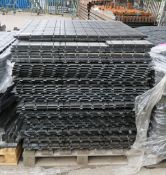 Pallet of Rola Trac flooring sections
