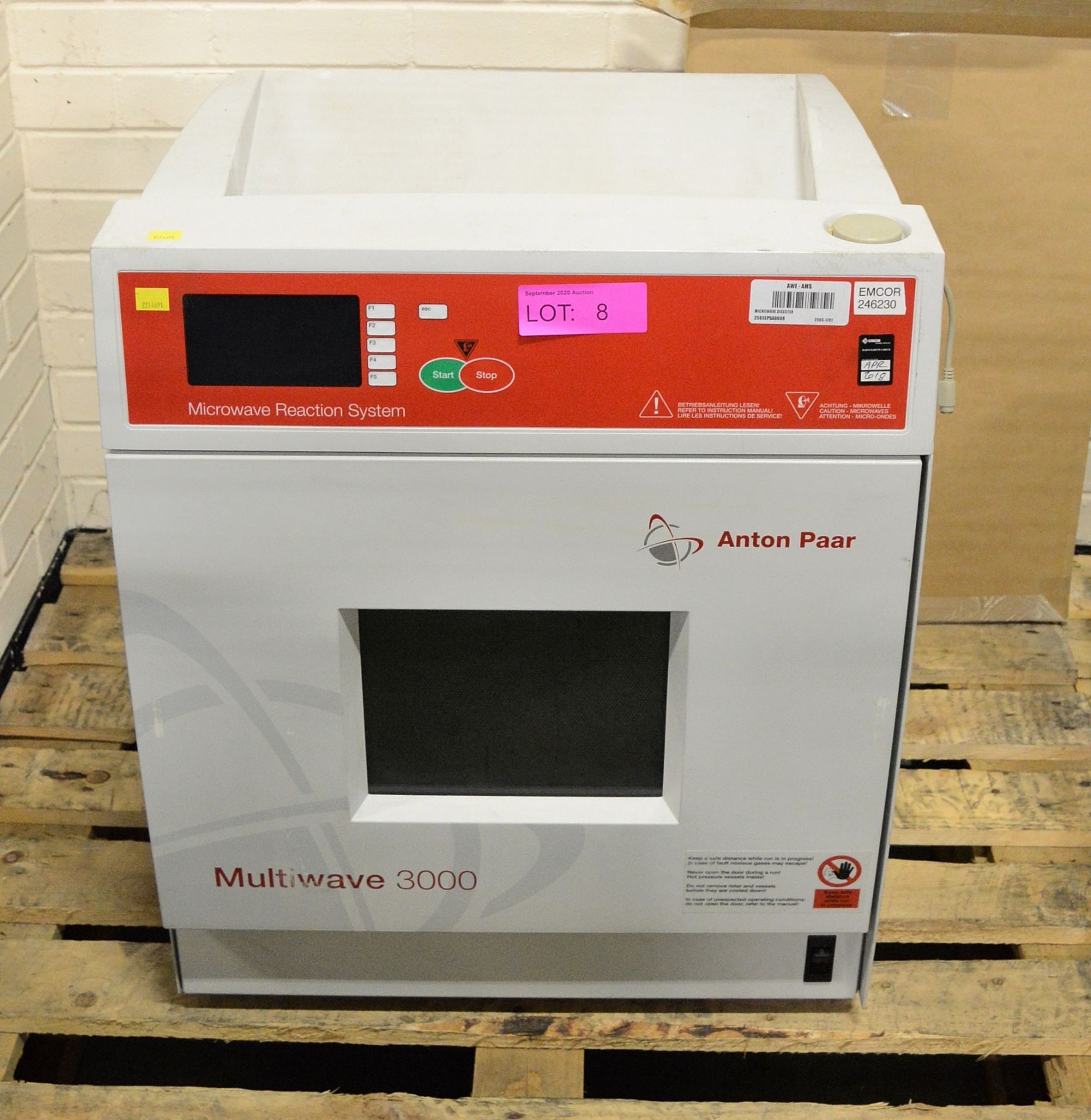 Anton Paar Multiwave 3000 Microwave Reaction System